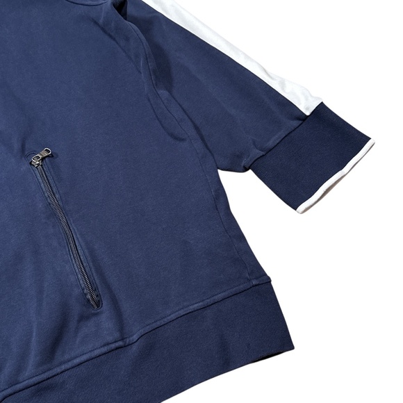 Polo Ralph Lauren Navy Blue White Striped Track Jacket Mens 4XB - Picture 4 of 8